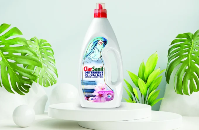 Clarsanit solutii de curatenie detergenti vase detergent de rufe degresant sapun lichid gel de dus detartrant servetele umede
