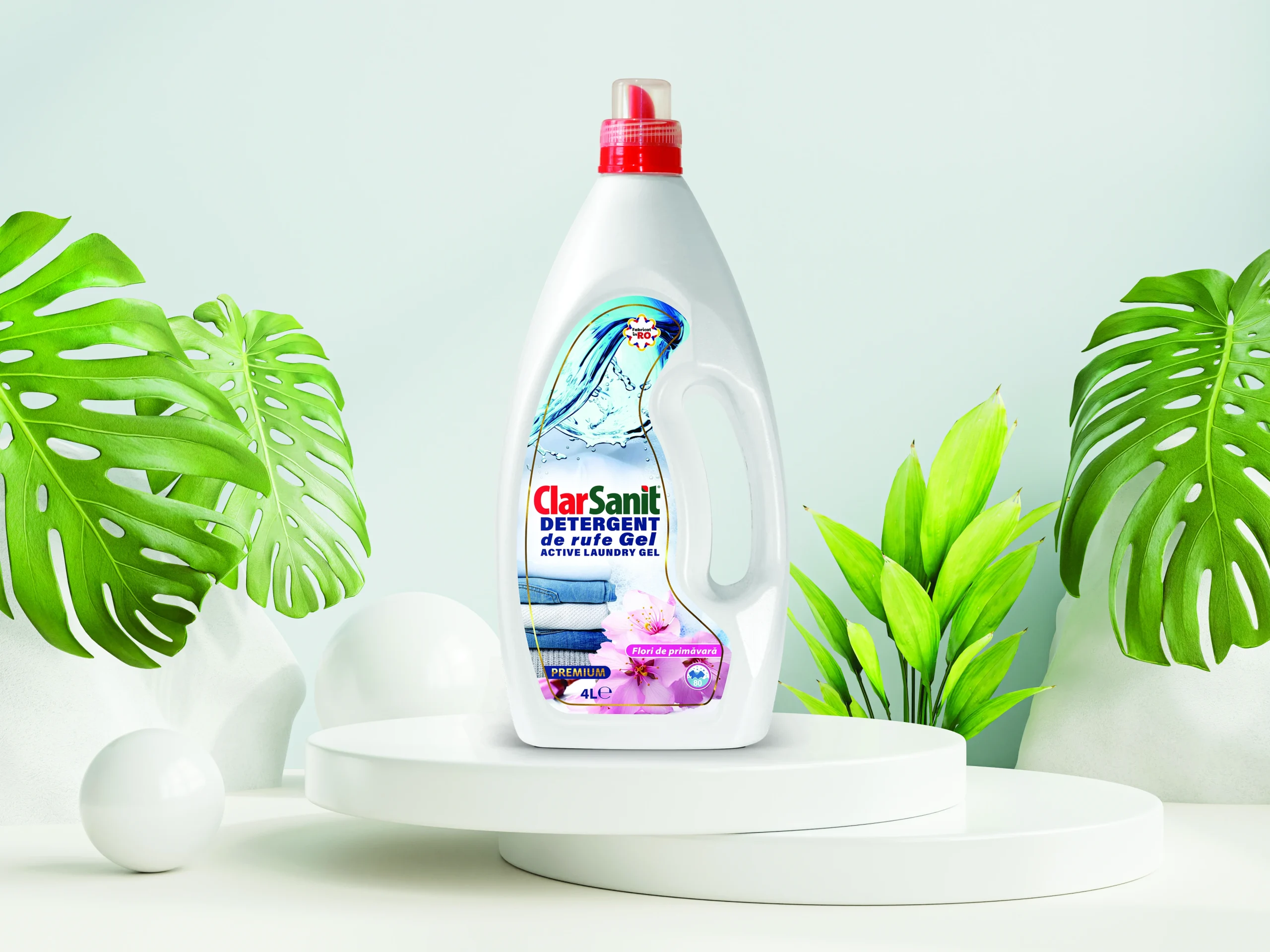 Clarsanit solutii de curatenie detergenti vase detergent de rufe degresant sapun lichid gel de dus detartrant servetele umede