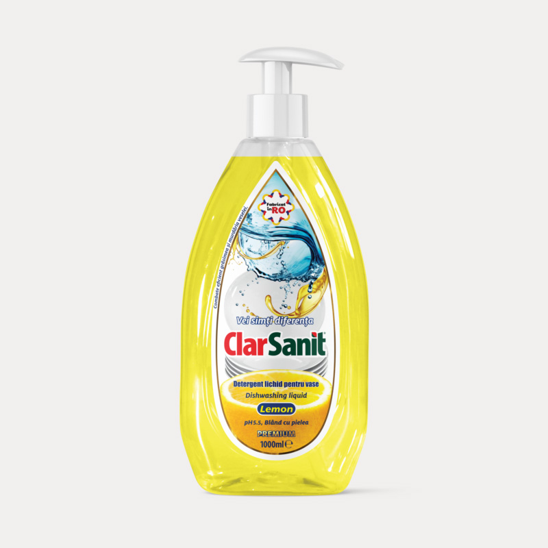 Clarsanit solutii de curatenie detergenti vase detergent de rufe degresant sapun lichid gel de dus detartrant servetele umede