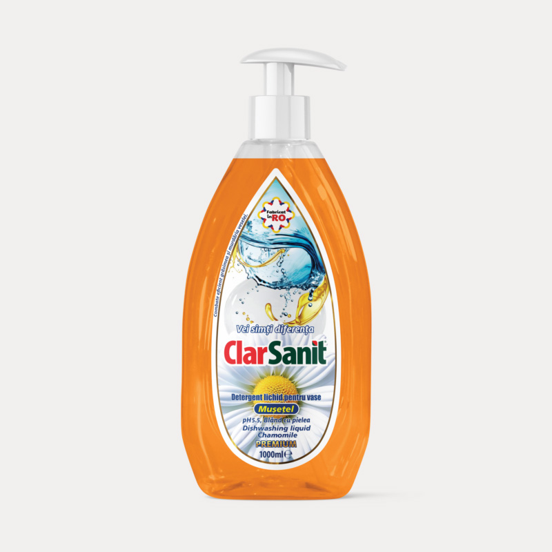 Clarsanit solutii de curatenie detergenti vase detergent de rufe degresant sapun lichid gel de dus detartrant servetele umede