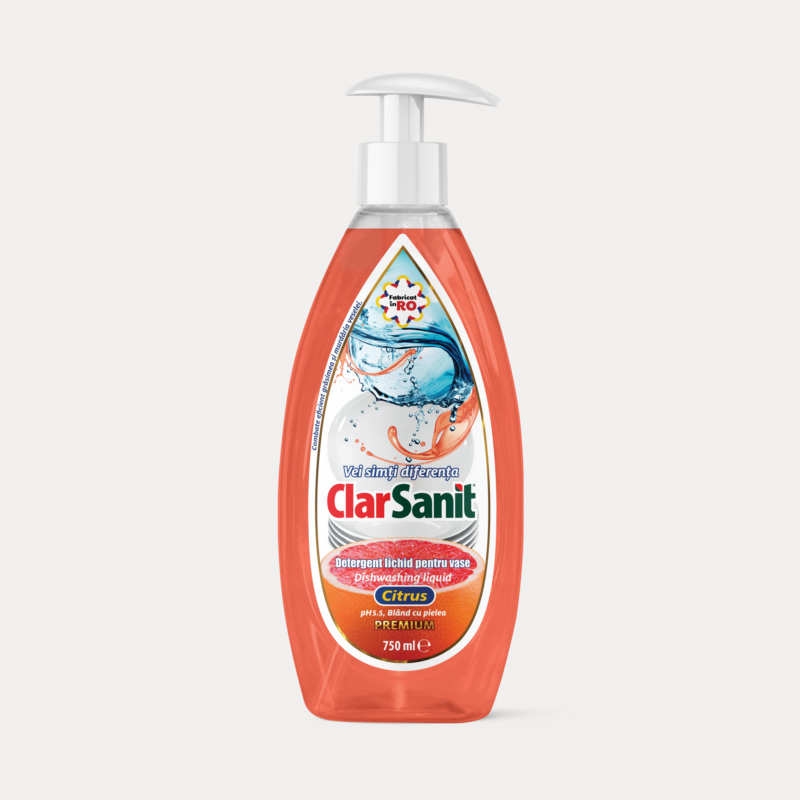 Clarsanit solutii de curatenie detergenti vase detergent de rufe degresant sapun lichid gel de dus detartrant servetele umede