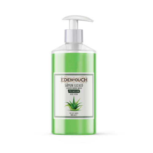 Sapun lichid hidratant EdenTouch clarsanit ph 5.5 ph5.5 parfumat pret aloe vera