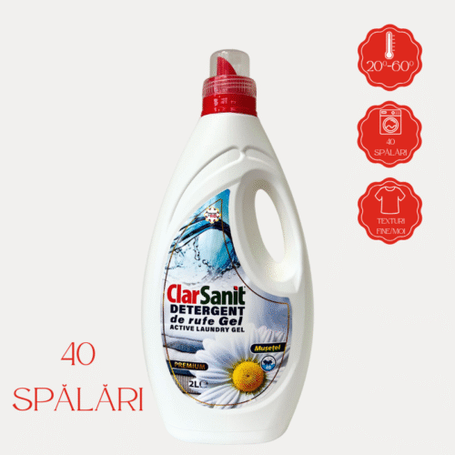 Detergent de Rufe Musetel (Chamomile) - 2L - ClarSanit - imagine 1