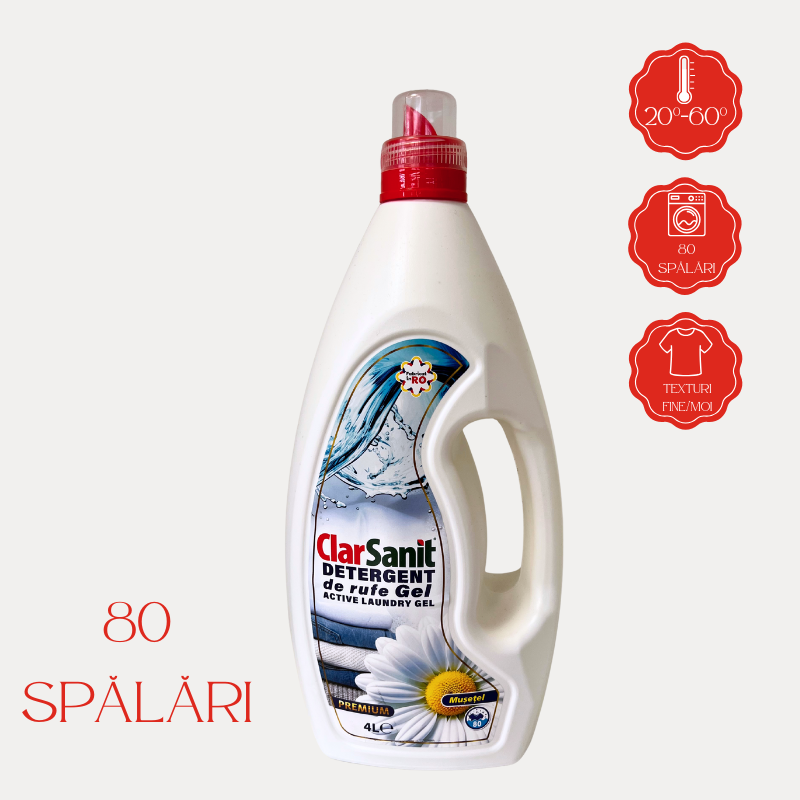 Detergent de Rufe Musetel (Chamomile) - 4L - ClarSanit