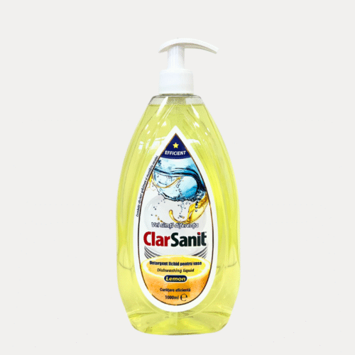 ClarSanit Detergent de vase EFFICIENT Lemon 1000ml - imagine 1