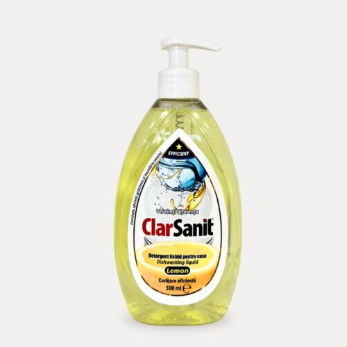 ClarSanit Detergent de vase EFFICIENT Lemon 500ml - imagine 1