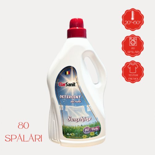 Detergent de rufe DAILY - Sunshine 4L - imagine 1