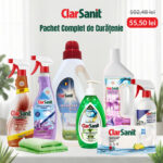 Pachet de curățenia, 7 porduse de curățenie la doar 55.50 lei