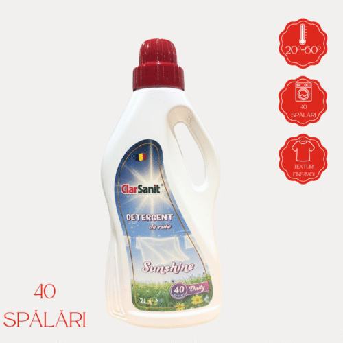 Detergent de rufe DAILY - Sunshine 2L - imagine 1