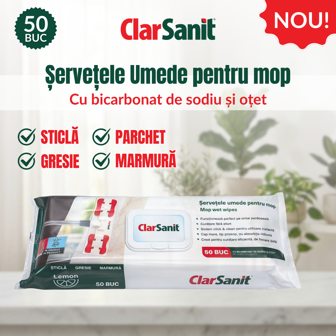servetele umede mop