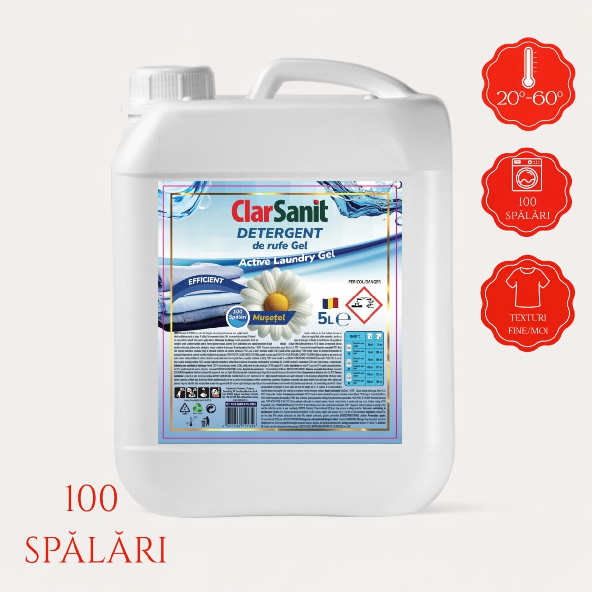 detergent efficient clarsanit musetel 5l detergent efficient clarsanit musetel 5l