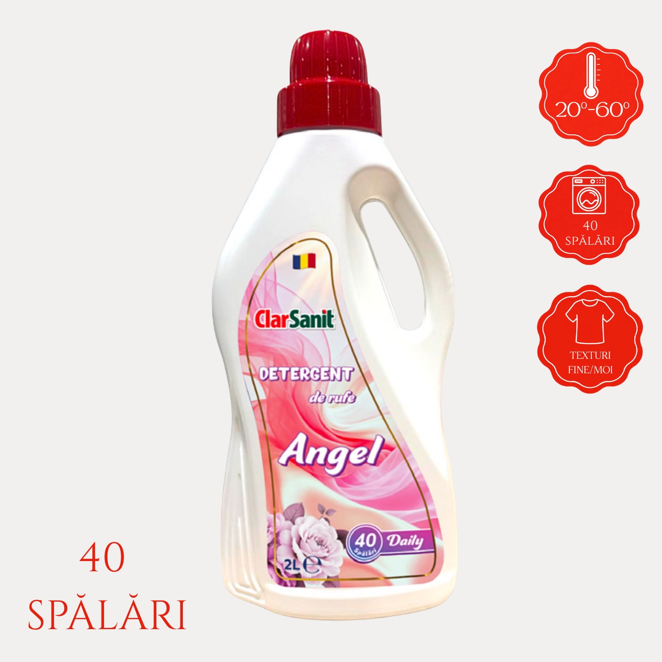 detergent de rufe lichid 2l 100 spălări