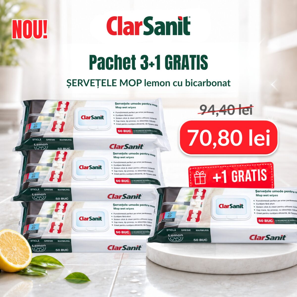 Clarsanit pachet nou